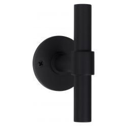Formani One PBT15V/50 massieve knop vast op rozet mat zwart