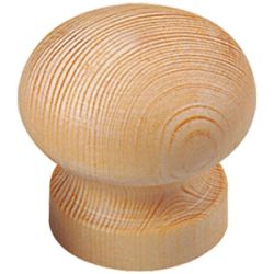 Knop 40mm grenenhout