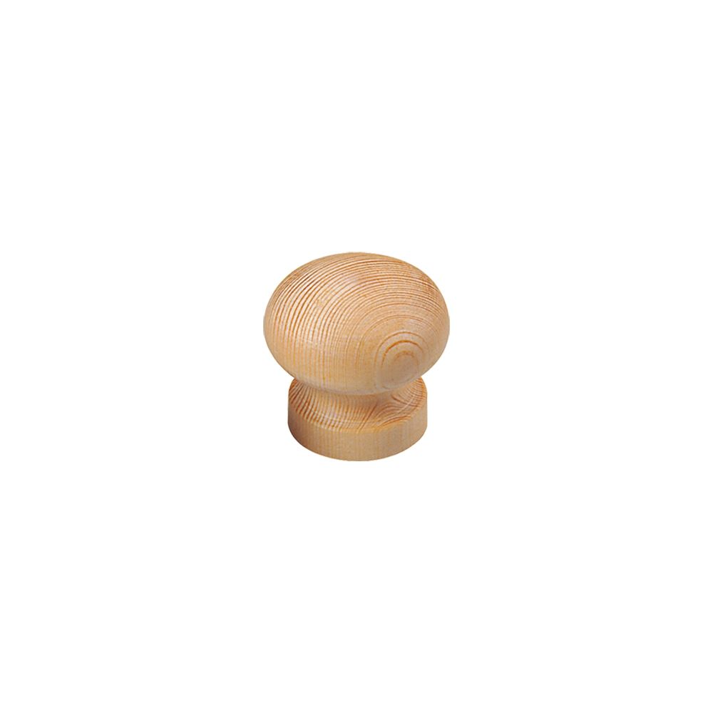 Knop 40mm grenenhout