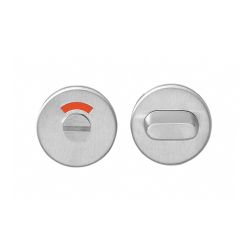 WC-sluiting 8mm rond plat verdekt RVS