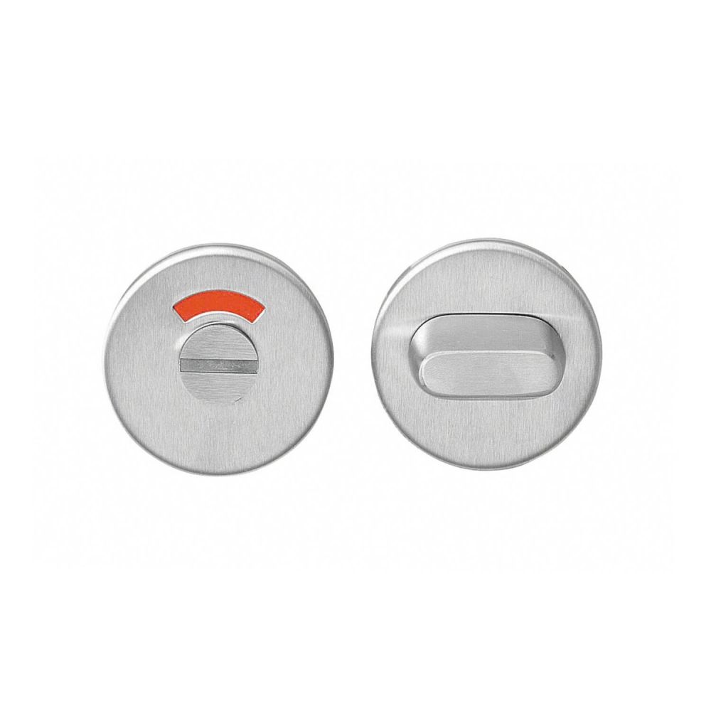 WC-sluiting 8mm rond plat verdekt RVS