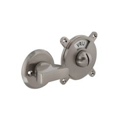 Toilet-/badkamersluiting Degeorge vrij/bezet met 8 mm stift - nikkel mat