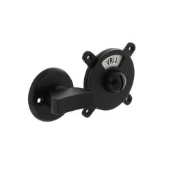 Toilet-/badkamersluiting Degeorge vrij/bezet met 8 mm stift - mat zwart
