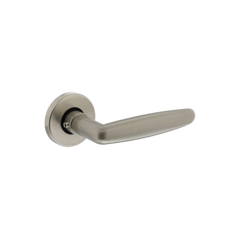 Deurkruk Sophie met rozet ø49x7mm verdekt mat nikkel