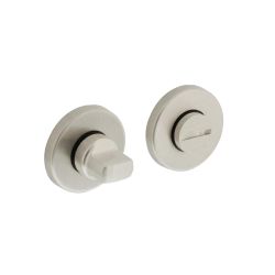 Rozet ø49x7mm toilet-/badkamersluiting nikkel mat