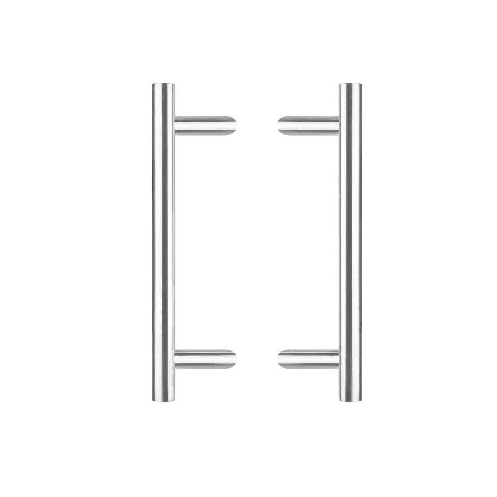 Deurgrepen per paar T-schuin 600x90x30 HoH 400 rvs