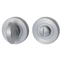 Nika toilet-/badkamersluiting rond 8mm - mat chroom