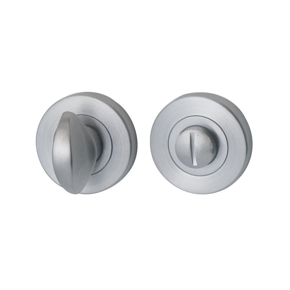 Nika toilet-/badkamersluiting rond 8mm - mat chroom