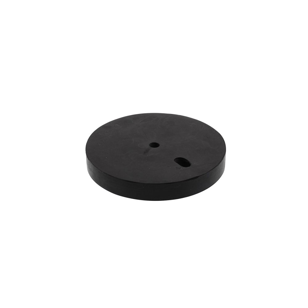 P+E Deurstopper verhogingsschijf ø85mm rubber zwart