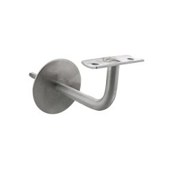P+E Leuninghouder rond ø58mm hol zadel rvs geborsteld