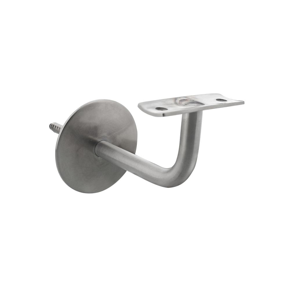 P+E Leuninghouder rond ø58mm hol zadel rvs geborsteld