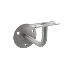 P+E Leuninghouder rond ø58mm opschroevend hol zadel rvs geborsteld