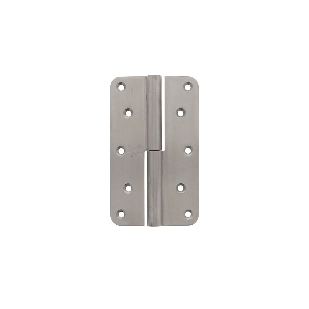 P+E Kogelstift paumelle SKG3 hout/hout 160mm DIN rechts rvs geborsteld