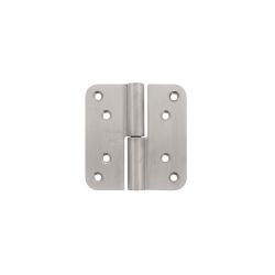 P+E Kogelstift paumelle SKG3 hout/hout 100mm DIN rechts rvs geborsteld