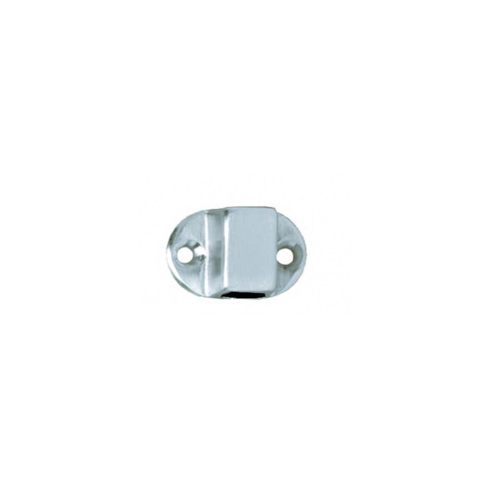 Huis tbv espagnoletstang - chroom mat