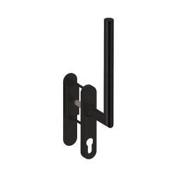 Hefschuifdeurgreep enkel PC69 Toledo Zwart