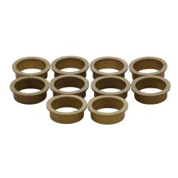 10 nylon ringen 20mm-18mm bruin