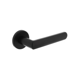 Intersteel Deurkruk Sora op rozet ø51x5mm - mat zwart
