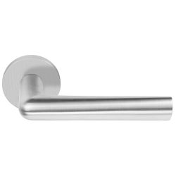 Deurkruk Piet Boon INC PBI100-G op rozet - mat RVS