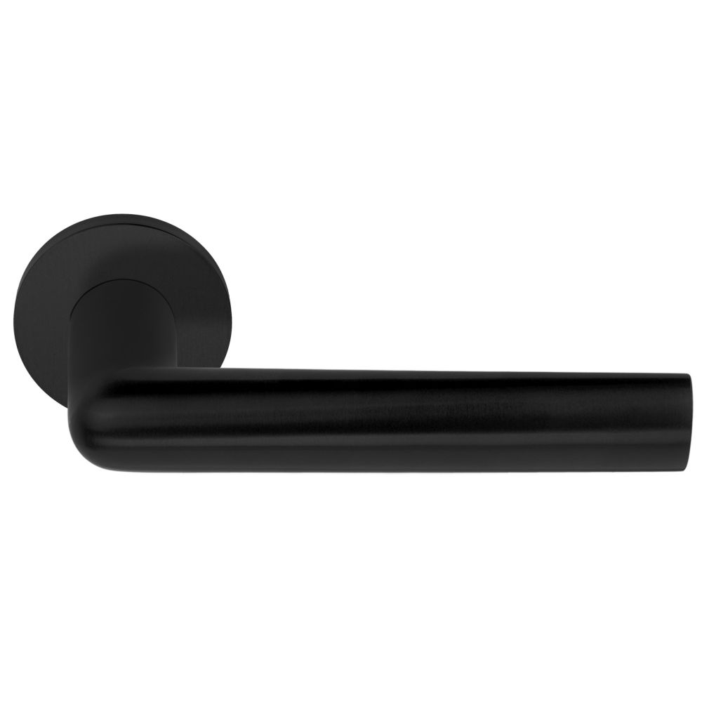 Deurkruk Piet Boon INC PBI101-G op rozet - PVD mat zwart