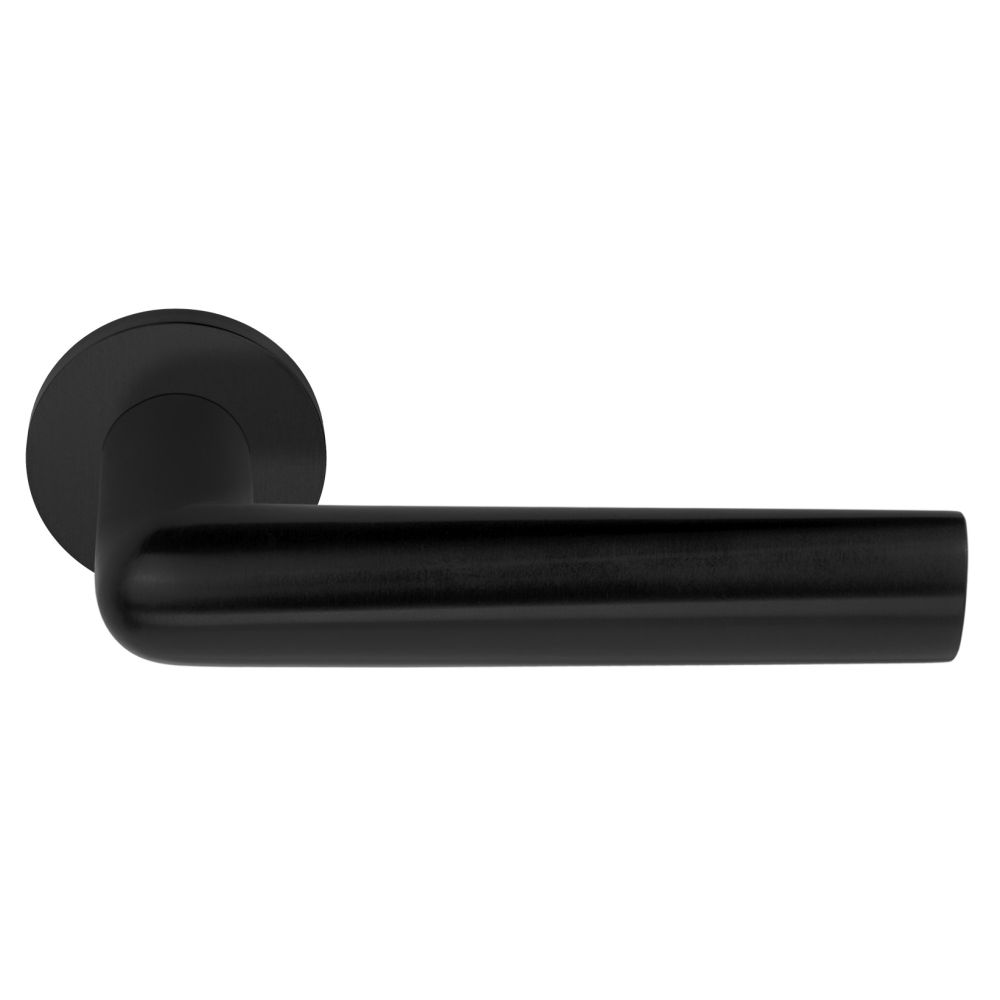 Deurkruk Piet Boon INC PBI102-G op rozet - PVD mat zwart