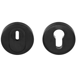 Formani Basics LBVEIL-KT veiligheidscilinderrozet massief 52mm kerntrekbeveiliging SKG*** - PDV mat zwart
