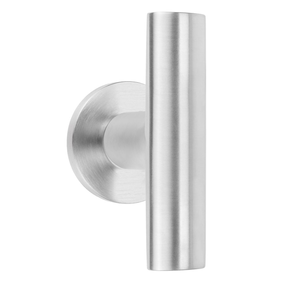 Kastknop op rozet Piet Boon INC PBI103V/53 - mat RVS