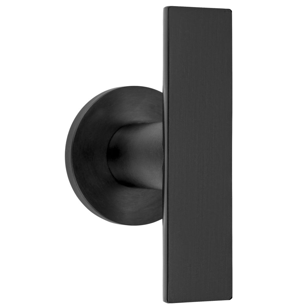 Kastknop op rozet Piet Boon ARC PBA102V/53 - PVD mat zwart