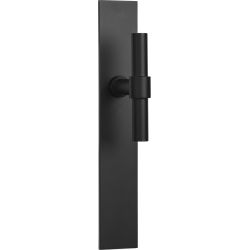 Deurkruk Piet Boon ONE PBT15P236SFC op schild - Mat zwart