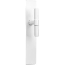 Deurkruk Piet Boon ONE PBT15P236SFC op schild - Wit