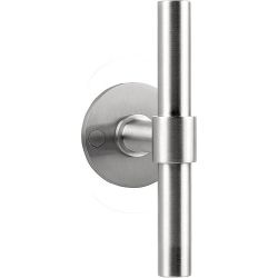 Deurkruk Piet Boon ONE PBT15XL/50 geveerd op rozet - mat RVS