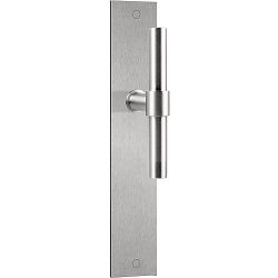 Deurkruk Piet Boon ONE PBT15XLP236SFC op schild - mat RVS
