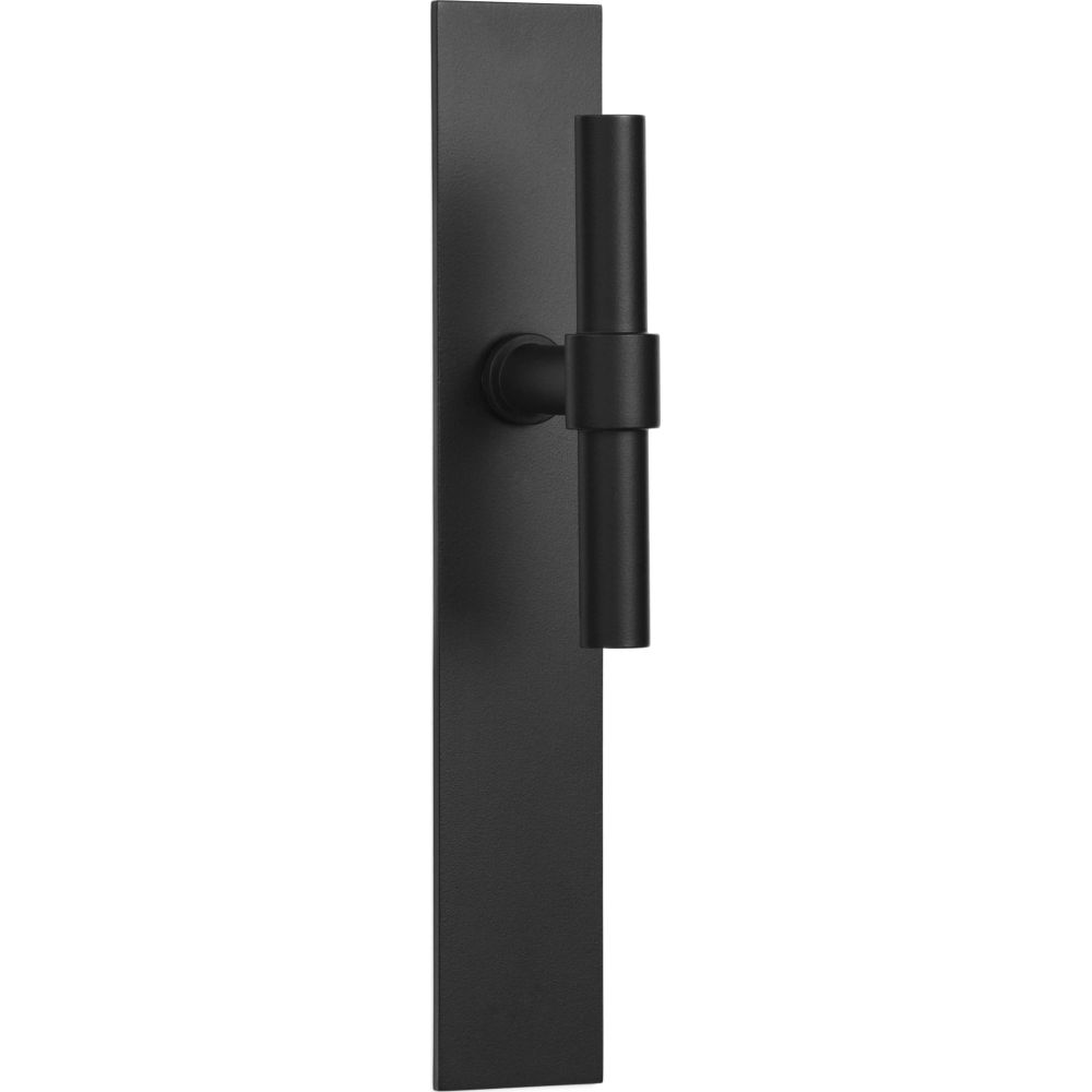 Deurkruk Piet Boon ONE PBT15XLP236SFC op schild - Mat zwart