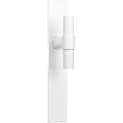 Deurkruk Piet Boon ONE PBT20P236SFC op schild - Wit