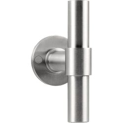 Deurkruk Piet Boon ONE PBT20XL/50 geveerd op rozet - mat RVS