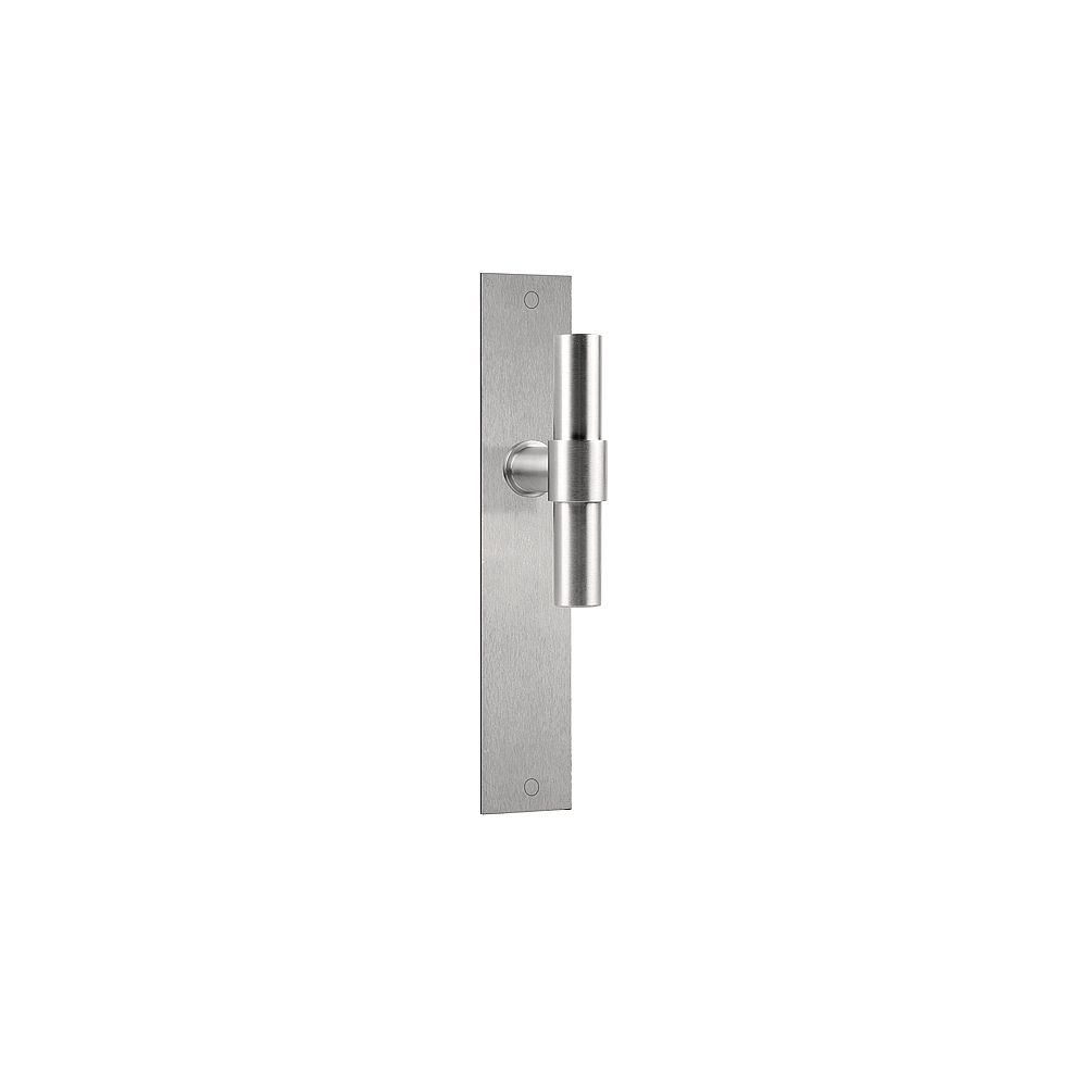Deurkruk Piet Boon ONE PBT20XLP236SFC op schild - mat RVS