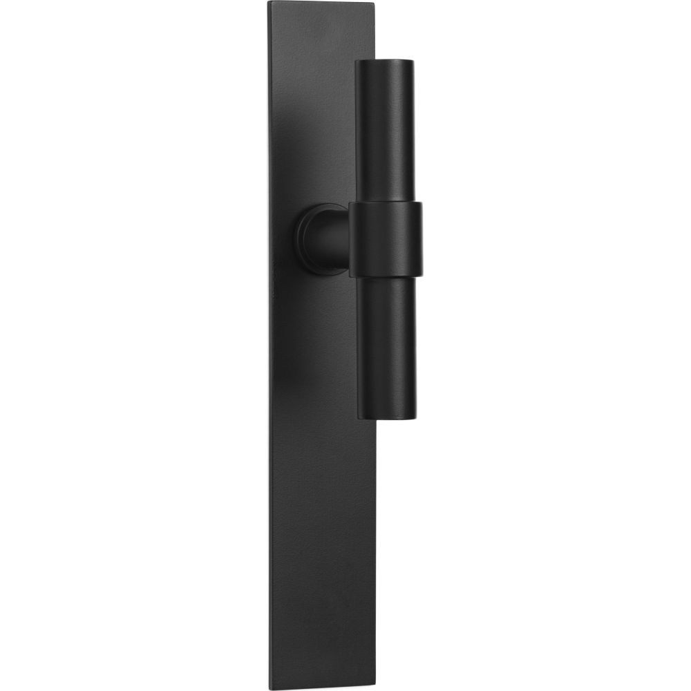 Deurkruk Piet Boon ONE PBT20XLP236SFC op schild - Mat zwart