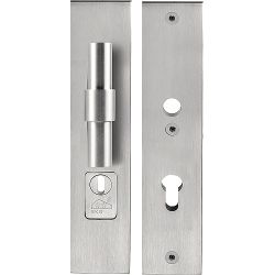 Piet Boon ONE PB20-50KT veiligheidsschilden met kerntrekbeveiliging knop/kruk SKG*** PC72 - mat RVS