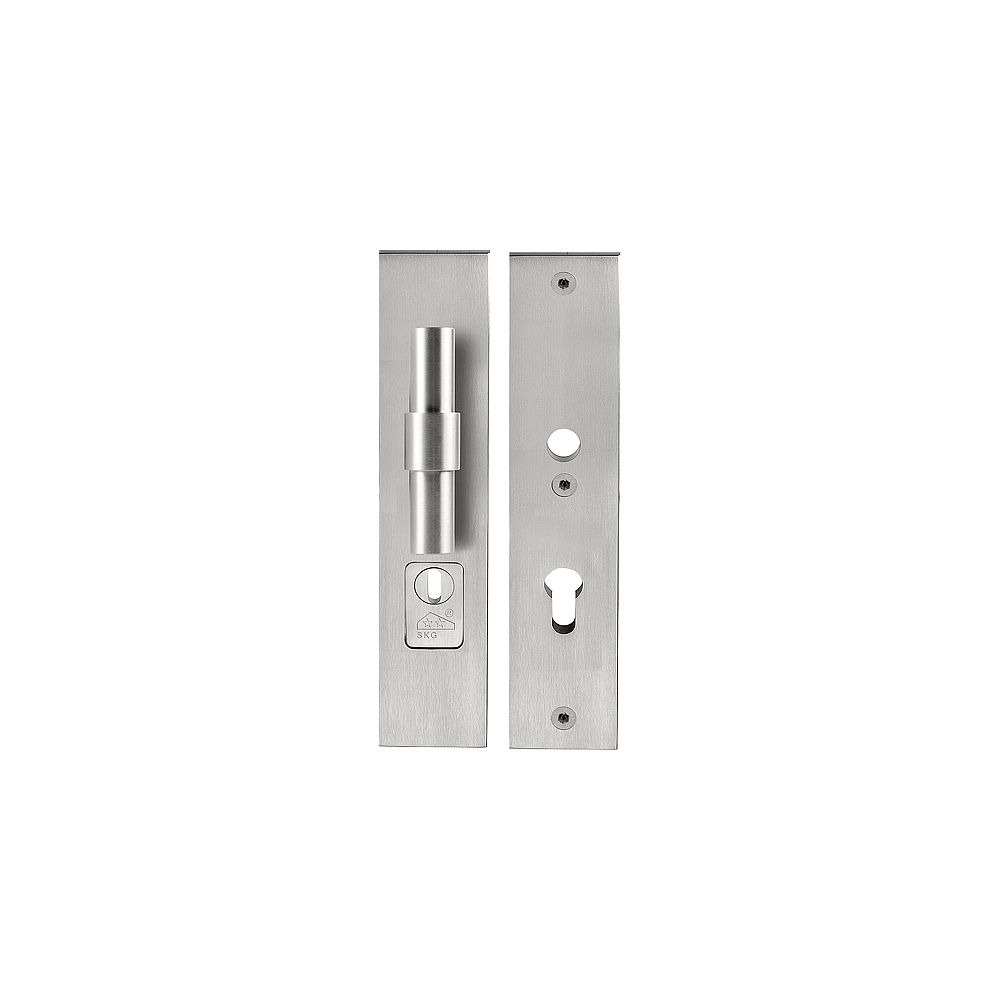 Piet Boon ONE PB20-50KT veiligheidsschilden met kerntrekbeveiliging knop/kruk SKG*** PC92 - mat RVS
