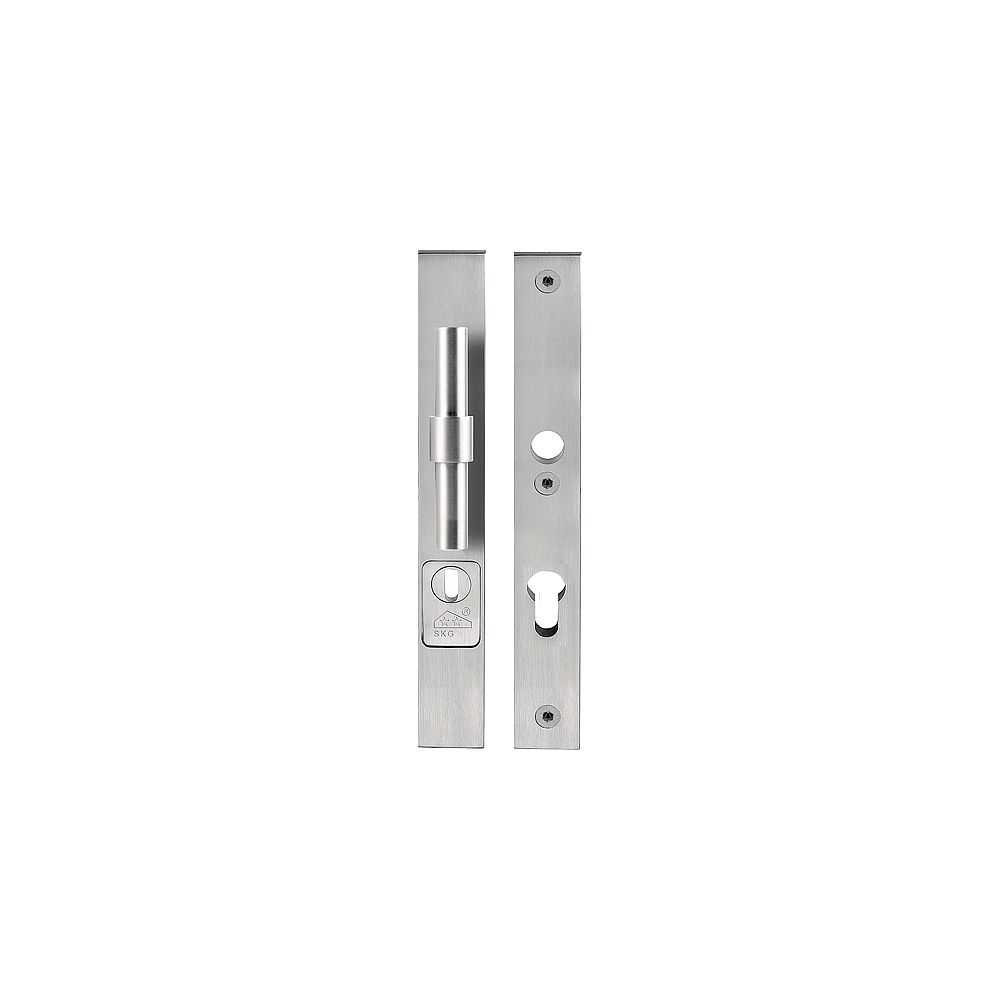 Piet Boon ONE PB20-28KT veiligheidsschilden met kerntrekbeveiliging knop/kruk SKG*** PC72 - mat RVS