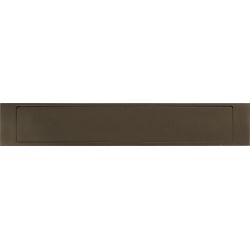 SQUARE LSQ380 massieve buitenbriefplaat - Brons