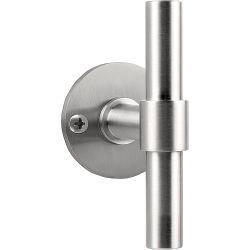 Piet Boon ONE PBT15V/50 massieve knop vast op rozet - mat RVS