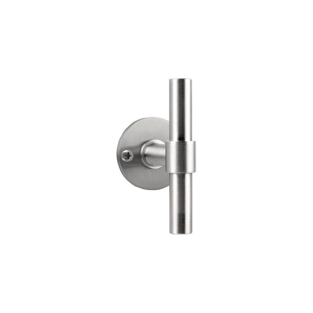 Piet Boon ONE PBT15V/50 massieve knop vast op rozet - mat RVS