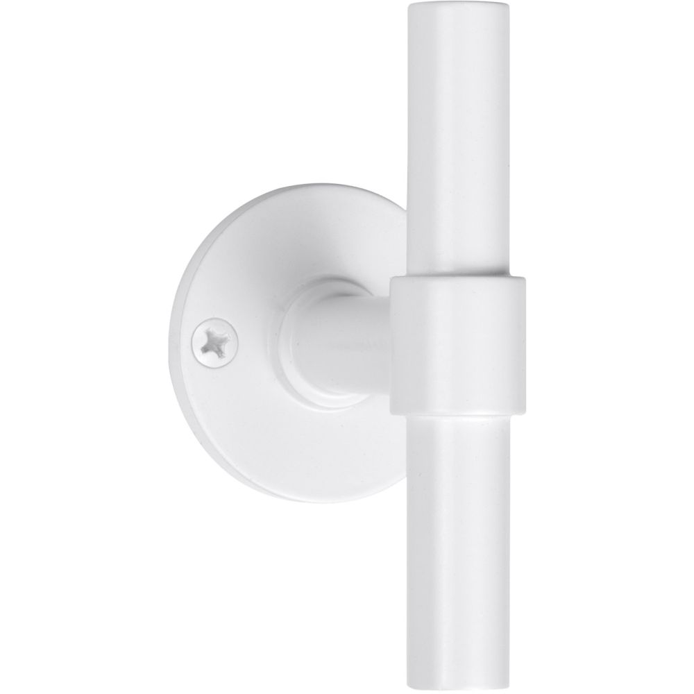 Piet Boon ONE PBT15V/50 massieve knop vast op rozet - Wit