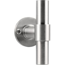 Piet Boon ONE PBT20V/50 massieve knop vast op rozet - mat RVS
