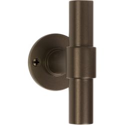 Piet Boon ONE PBT20V/50 massieve knop vast op rozet - Brons