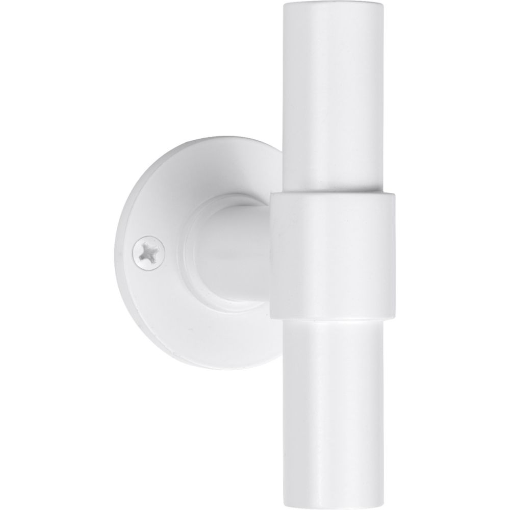 Piet Boon ONE PBT20V/50 massieve knop vast op rozet - Wit