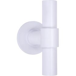 Piet Boon ONE PBT100G set massieve glasdeurknoppen vast op rozet - Wit