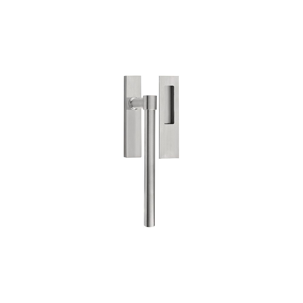 Set hefschuifdeurbeslag Piet Boon ONE PB230Y incl. cilindergat PC69 - mat RVS