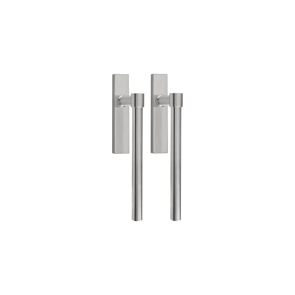Set paarsgewijs hefschuifdeurbeslag Piet Boon ONE PB230PAY incl. cilindergat PC69 - mat RVS